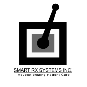Smart RX Systems Black White Logo Text